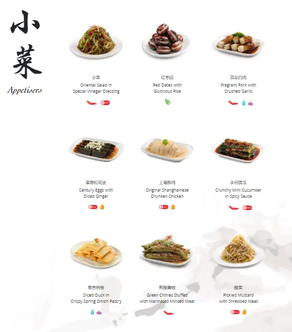 din tai fung menu with prices
