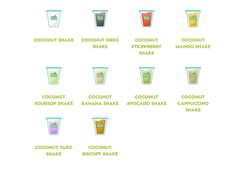 mr coconut shake ingredients
