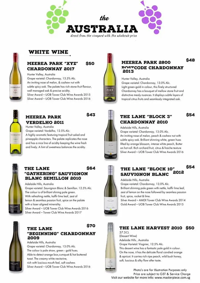 Australia White Wine