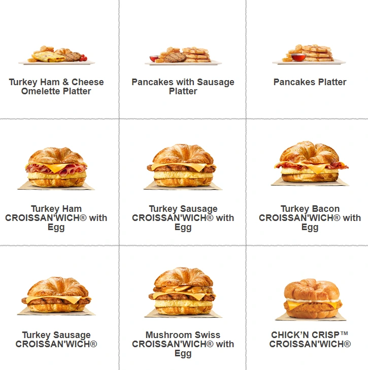 burger king breakfast platter
