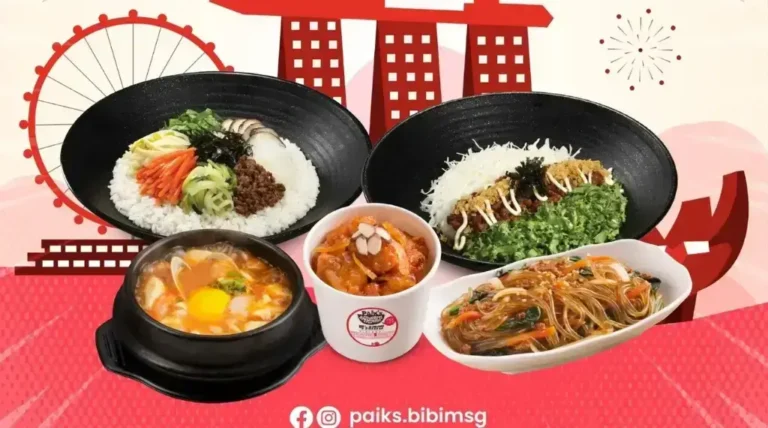 Paik’s Bibim Singapore Menu Prices Updated 2024