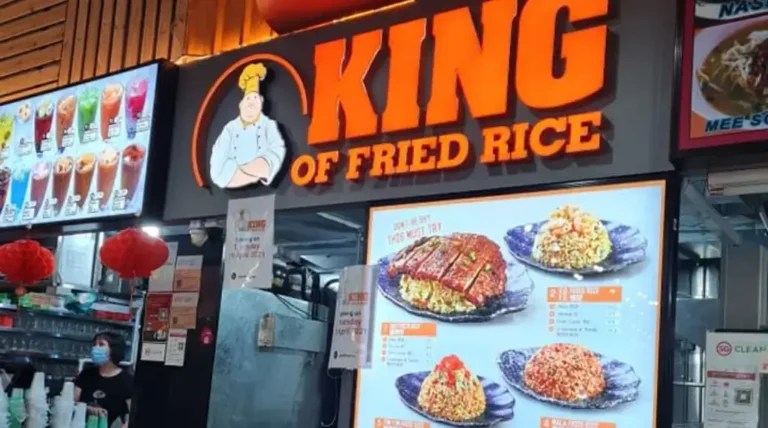 King of Fried Rice Singapore Menu & Latest Prices 2024