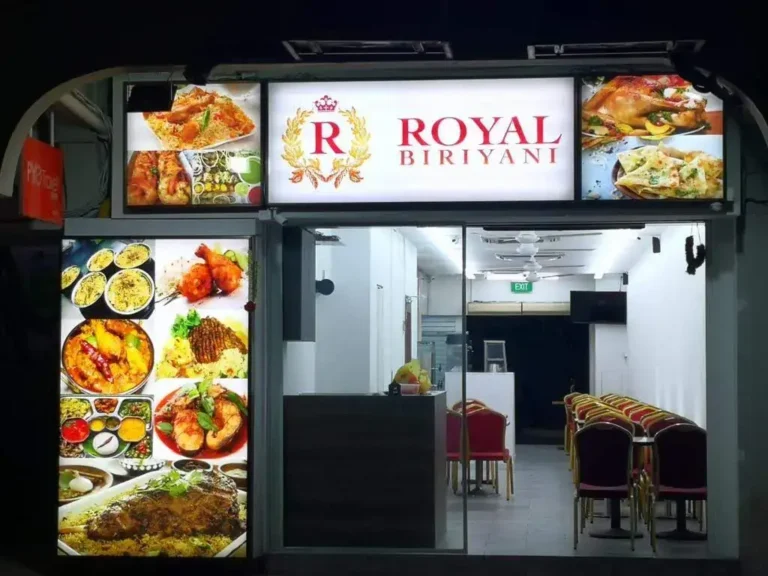 Royal Biryani Singapore Menu & Latest Price List 2024