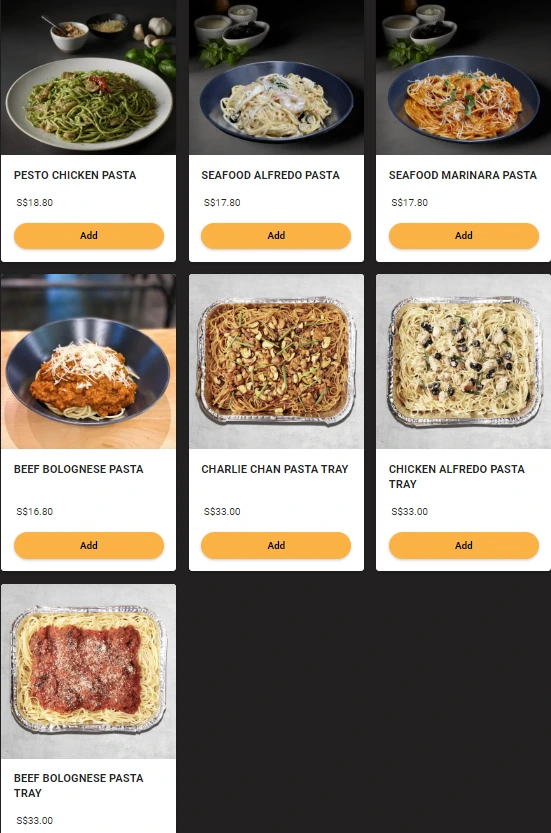 Yellow Cab Pizza Pasta Menu With Prices