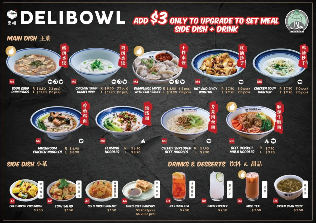 Delibowl Rice Bowl Vegetables Menu Prices