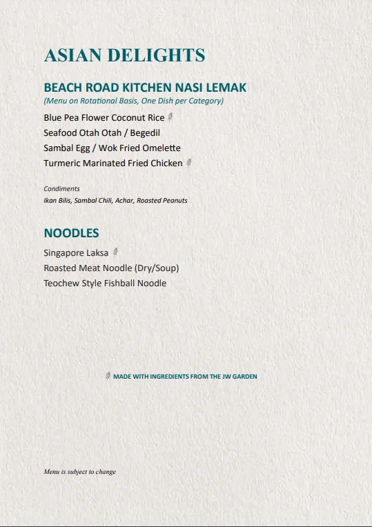Beach Road Kitchen Singapore Asian Delights