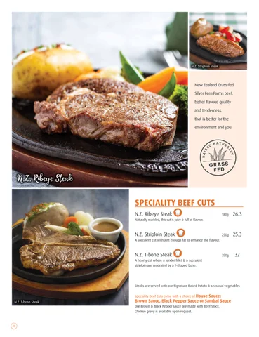 Eatzi Gourmet Bistro Singapore Beef Cuts