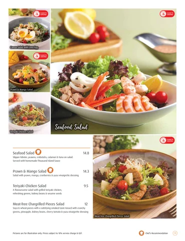 Eatzi Gourmet Bistro Singapore Salads