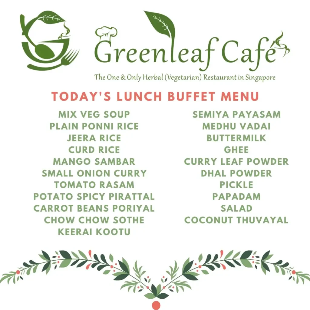 Greenleaf Cafe Singapore Buffet