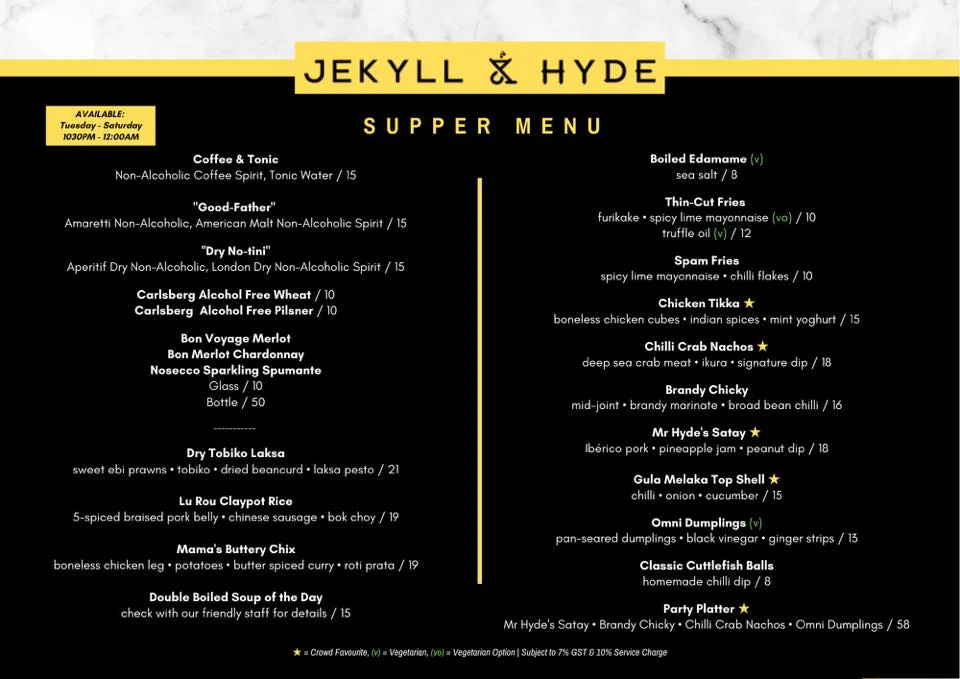 Jekyll & Hyde Singapore