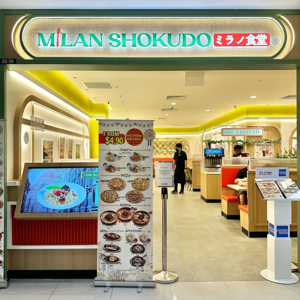 Milan Shokudo exterior view